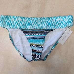 Kenneth Cole Reaction Fold Over Bikini Bottom Med